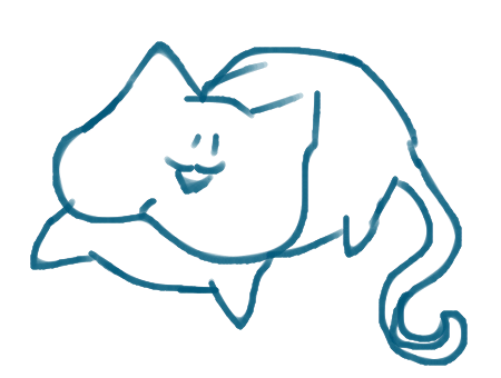 450x340 How To Draw A Fat Cat