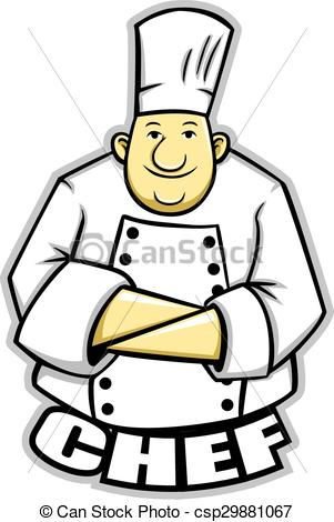301x470 Chef Vector Illustration Of Fat Chef