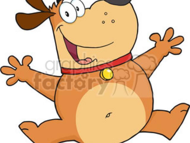 640x480 Fat Dog Cliparts