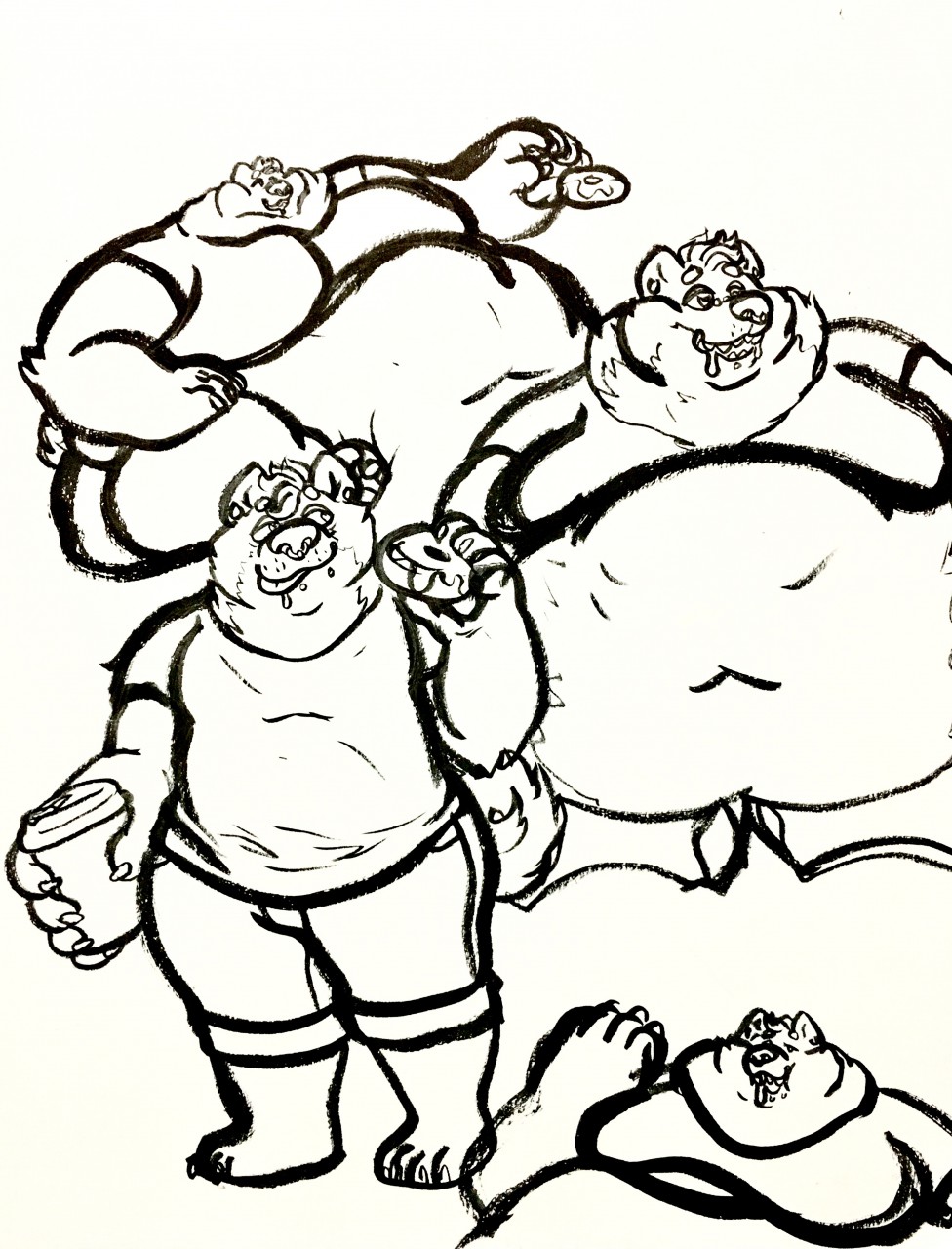 976x1280 Doggo Drawing Fat For Free Download