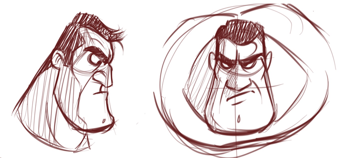 1370x634 How To Draw Macho Men And Overweight Characters