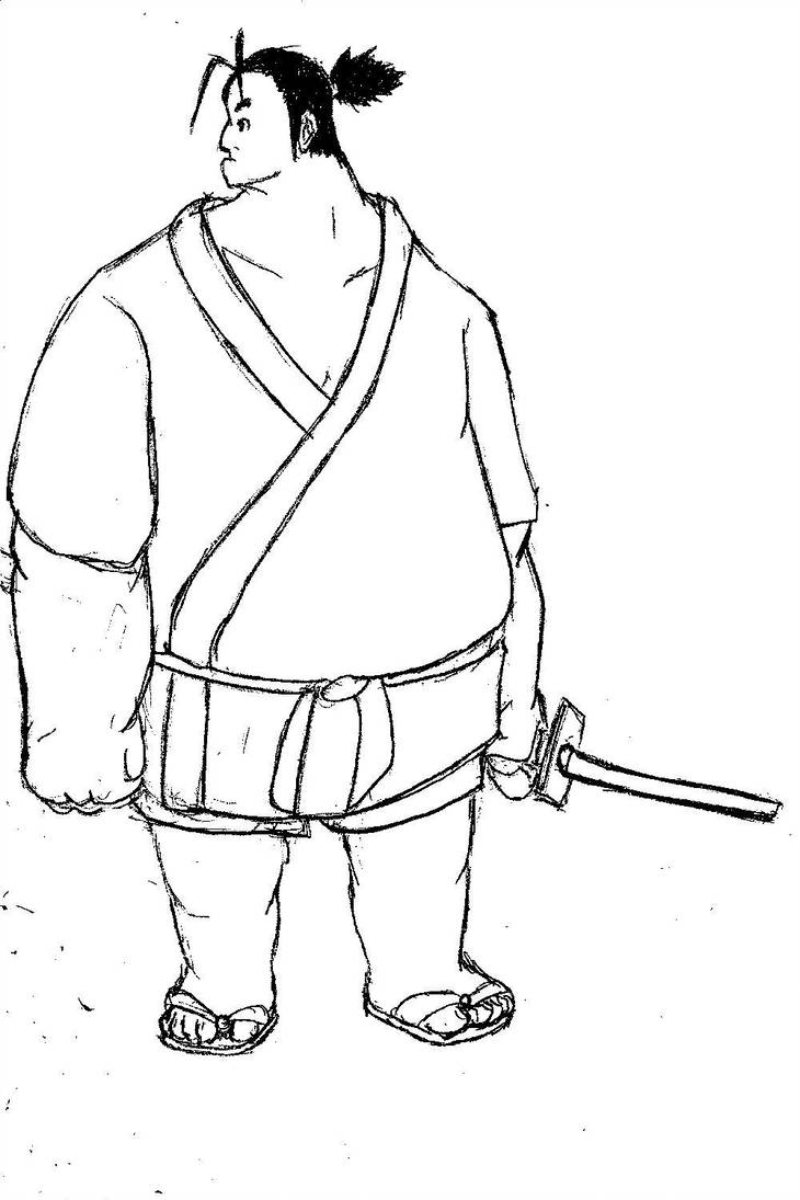 730x1095 Fat Samurai