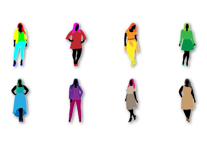 700x490 Free Fat Women Fashion Vector