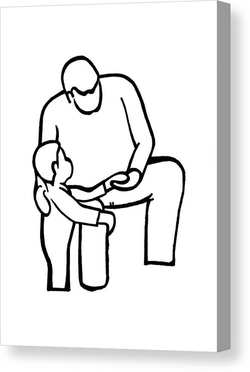 497x740 Father And Son Canvas Print Canvas Art