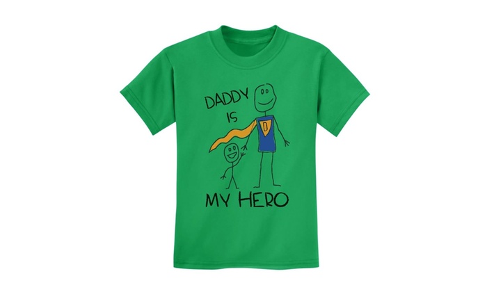 700x420 up to off on daddy is my hero drawing supe groupon goods