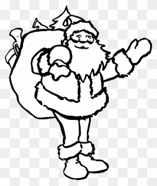 320x377 Father Christmas Pictures To Colour Buy Clip Art