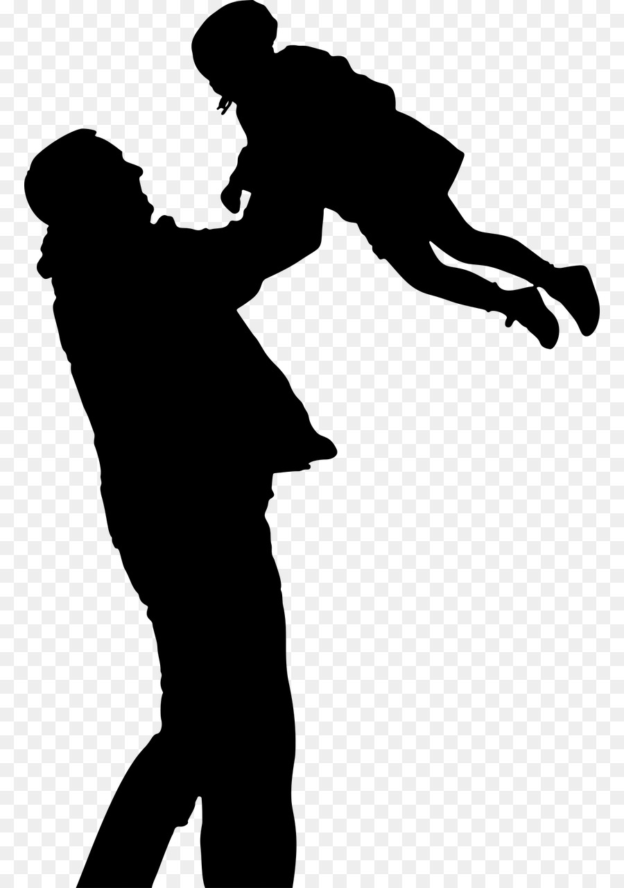 900x1280 Father, Drawing, Silhouette, Transparent Png Image Clipart Free