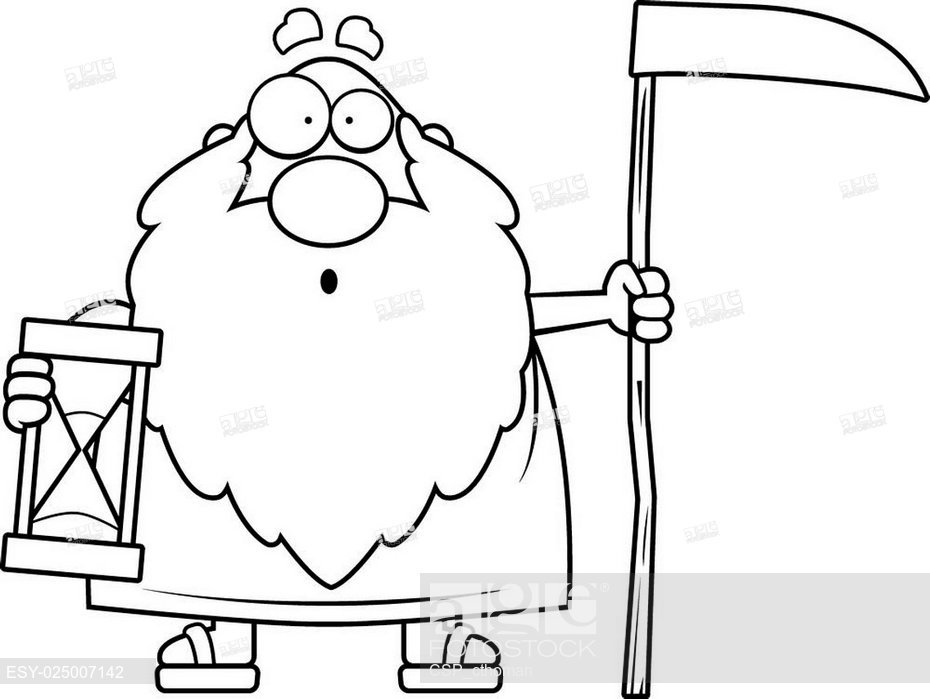 930x699 Surprised Cartoon Father Time Stock Photos And Images Age Fotostock