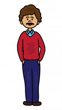 215x382 Father Time Clipart