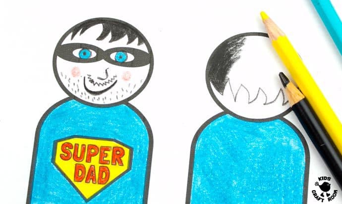 690x412 Flying Superhero Father's Day Craft