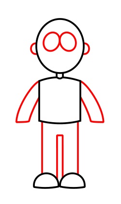 250x419 Drawing A Cartoon Dad