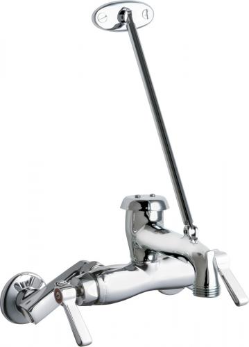 359x500 Wall Mounted Manual Sink Faucet With Centers Chicago Faucets