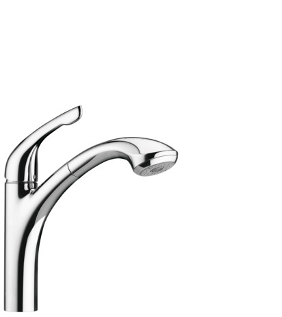 412x463 Hansgrohe Kitchen Faucets Allegro E, Kitchen Faucet, Spray Pull