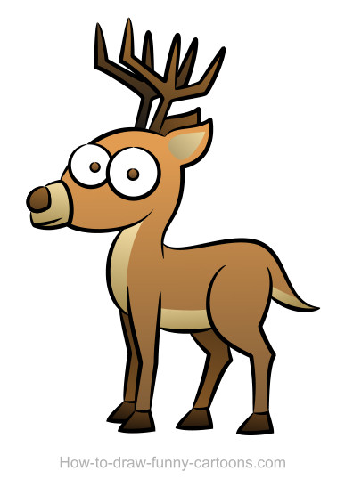 387x547 Deer Drawings