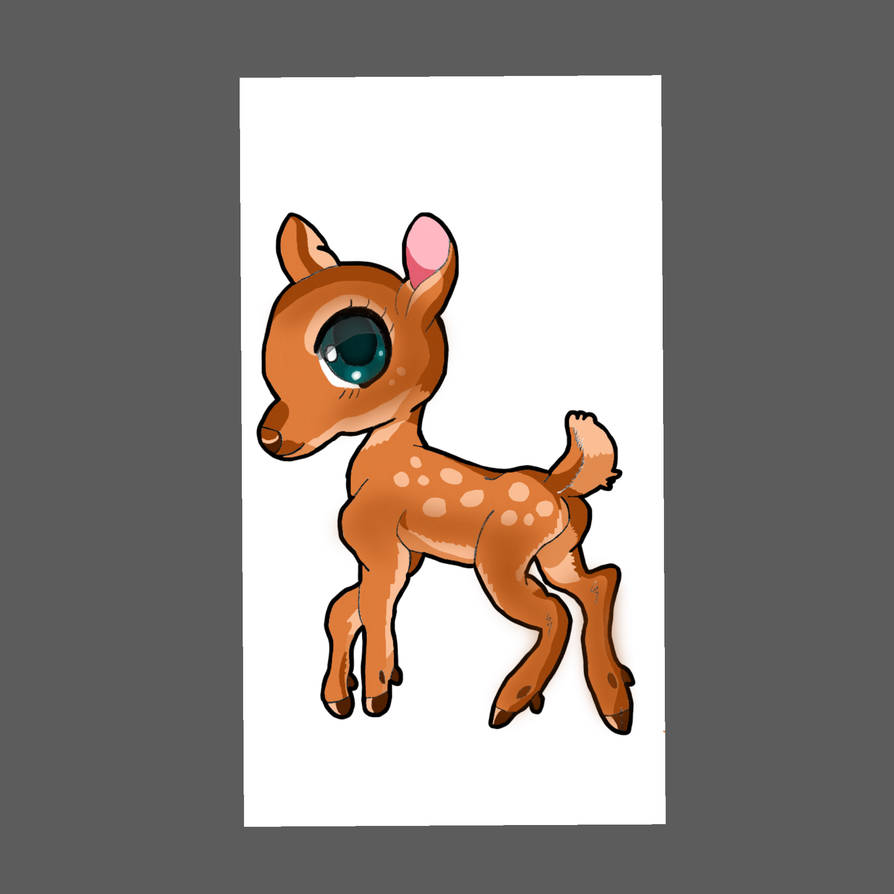 Fawn Drawing | Free download on ClipArtMag