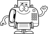 189x137 Fax Machine Sketch Premium Clipart