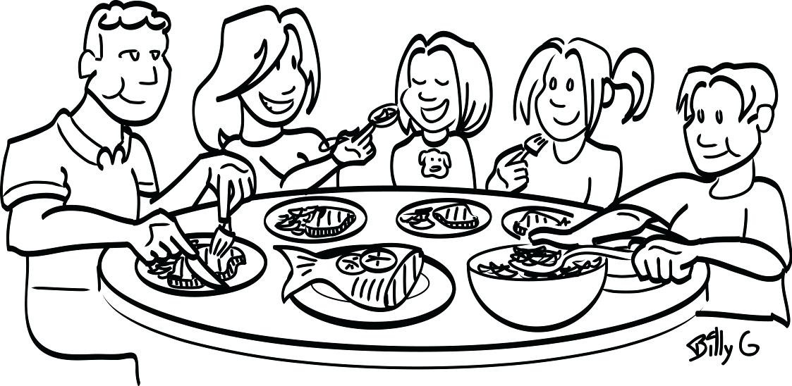 1123x548 Collection Of Free Feast Clipart Family Supper Amusement