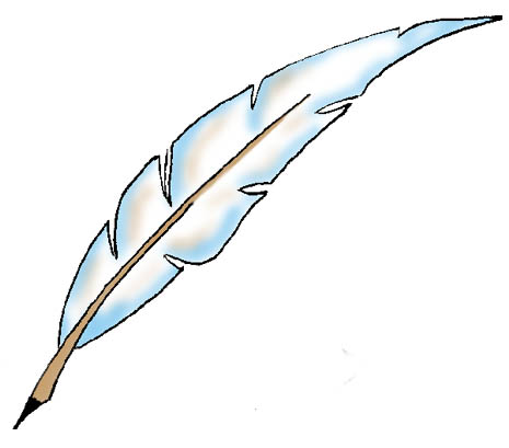 465x409 Eagle Feather Drawing Clipart Kid