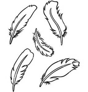 285x300 Hand Drawn Chicken Feather