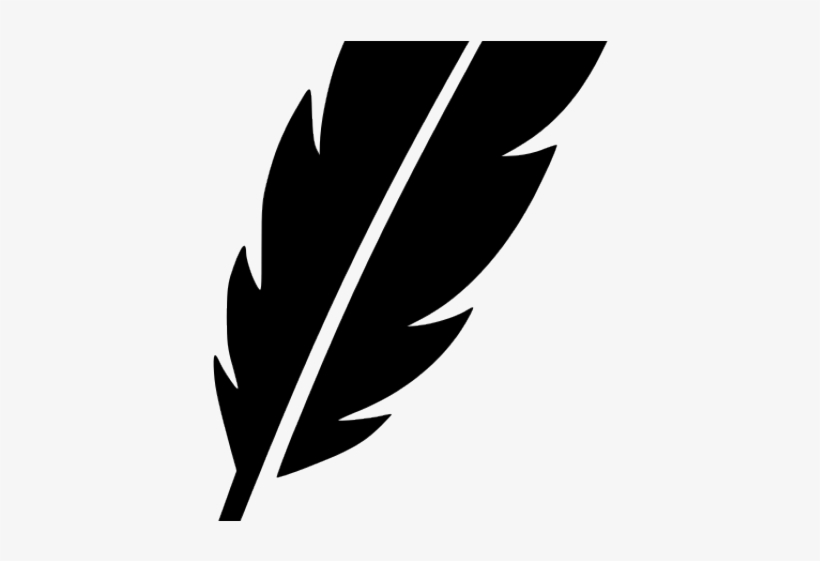820x561 Ink Clipart Feather Drawing