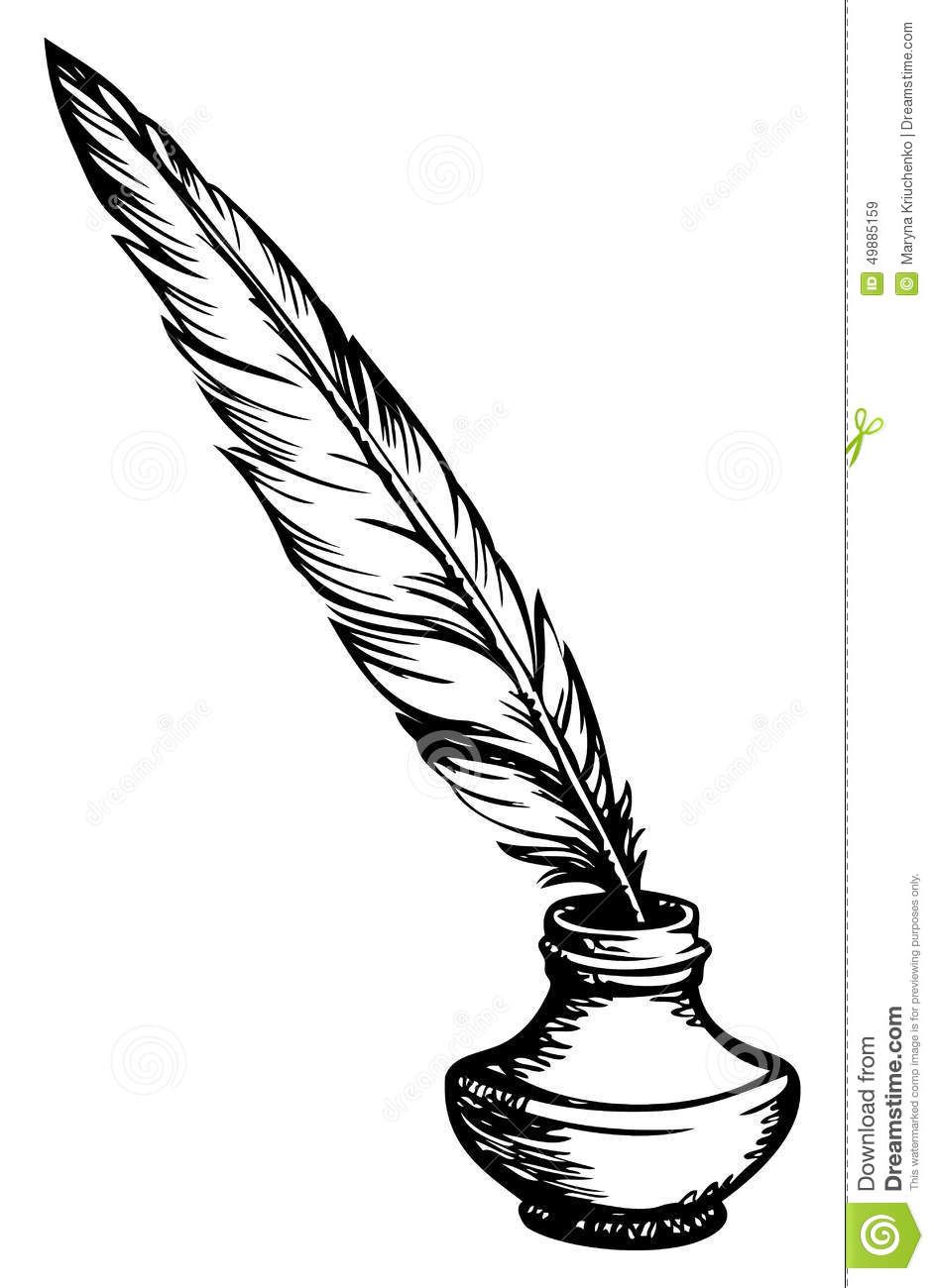 942x1300 Learn These Feather Pen Drawing Easy {swypeout}