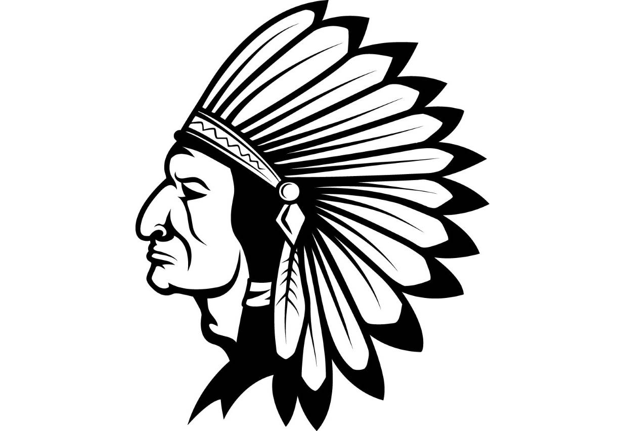 1238x852 Feather Drawing Warrior For Free Download