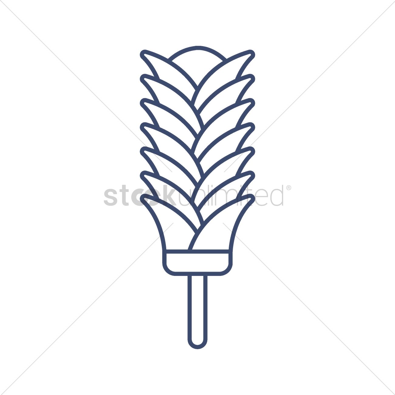 1300x1300 Feather Duster Vector Image