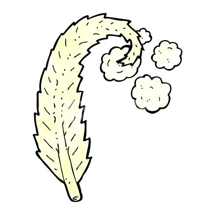 440x440 Cartoon Feather