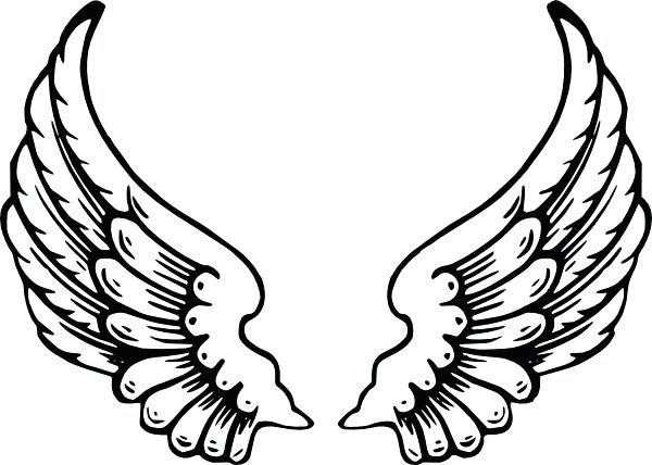 600x428 Angel Wing Art Wings Wall Canvas Painting Feather Posters For Home