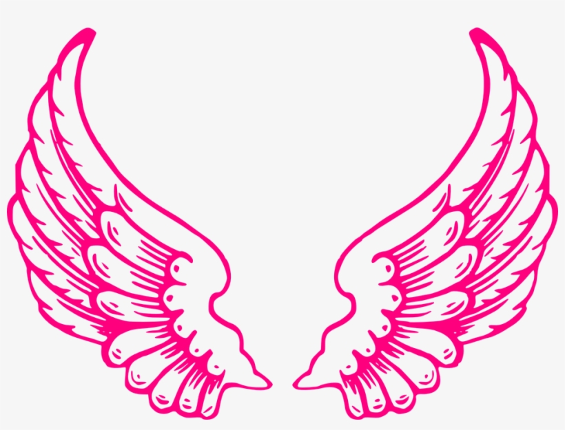 820x625 Dark Angel Clipart Feather Wing