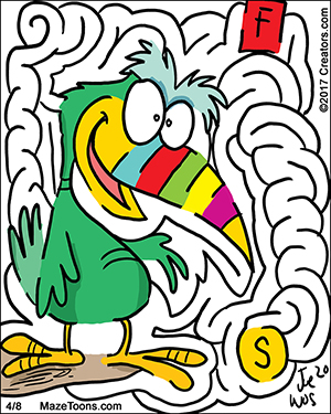 300x375 happy draw a bird day! mazetoons
