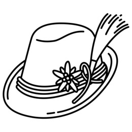 Fedora Drawing | Free download on ClipArtMag