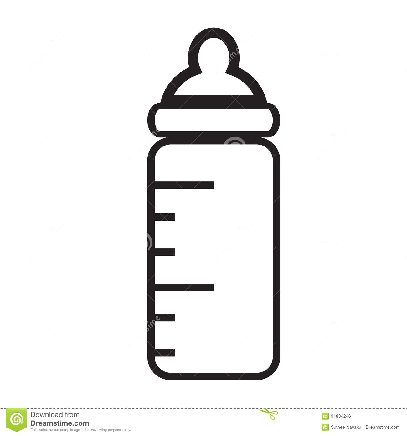 Feeding Bottle Drawing | Free download on ClipArtMag