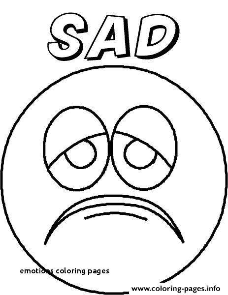 463x600 Sad Coloring Pages Inspirational Emotions Coloring Pages Feelings