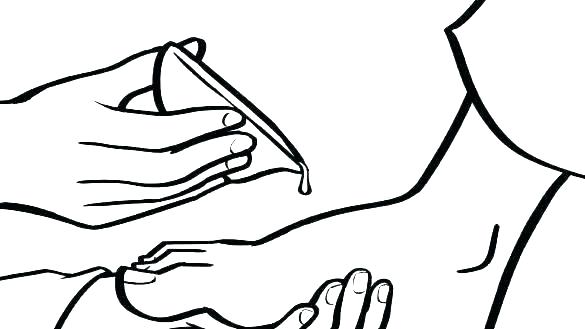 585x329 Marvelous Feet Coloring Pages Foot