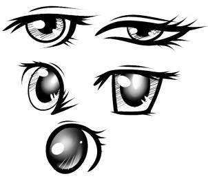 302x266 Drawing Anime Drawing Anime Eyes
