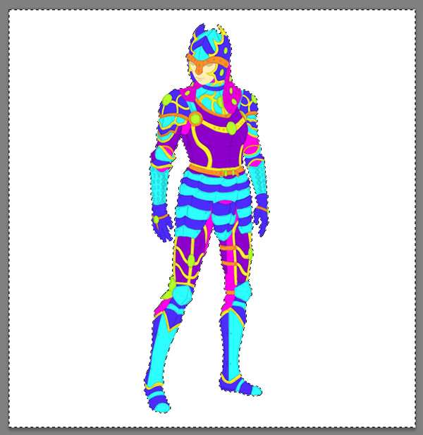 600x617 How To Digitally Paint Shiny Metal Armor In Adobe Photoshop