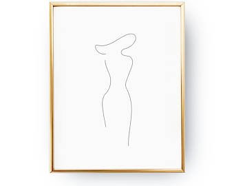 340x270 Woman Body Outline Etsy