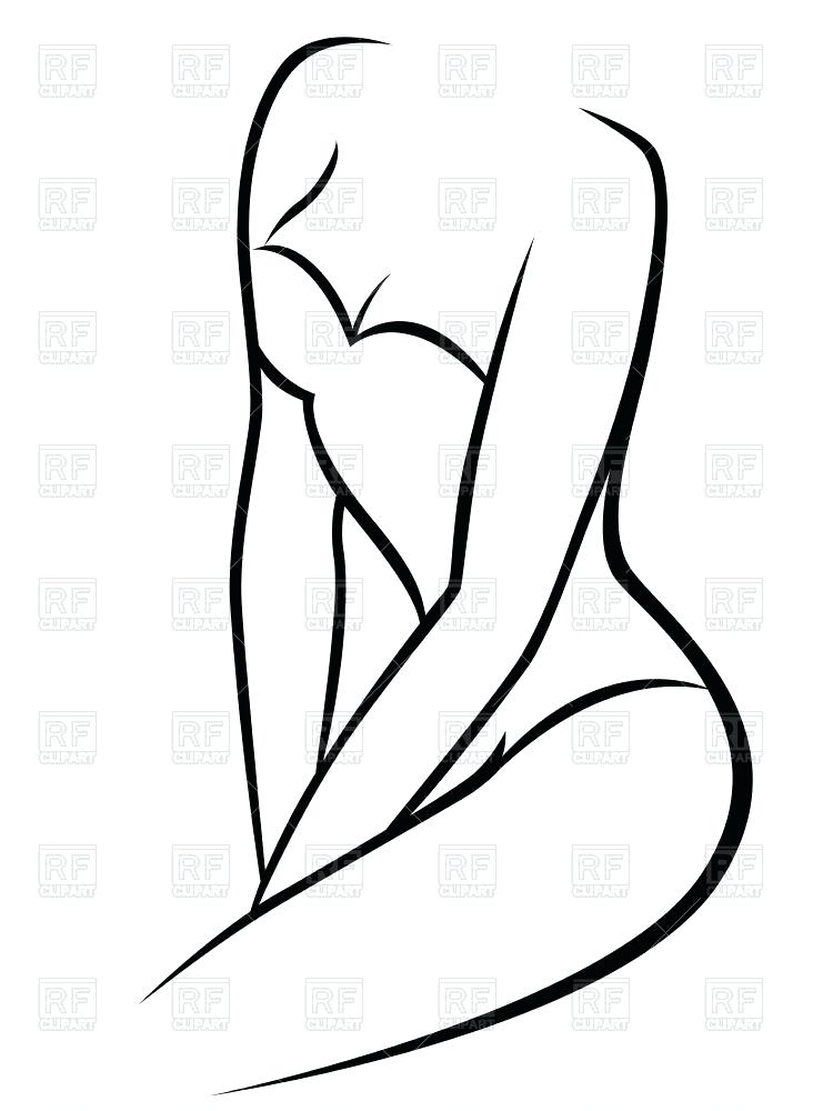 Female Body Drawing Template Free Download On Clipartmag