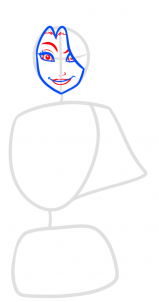 159x302 How To Draw An Anime Girl Body, Step