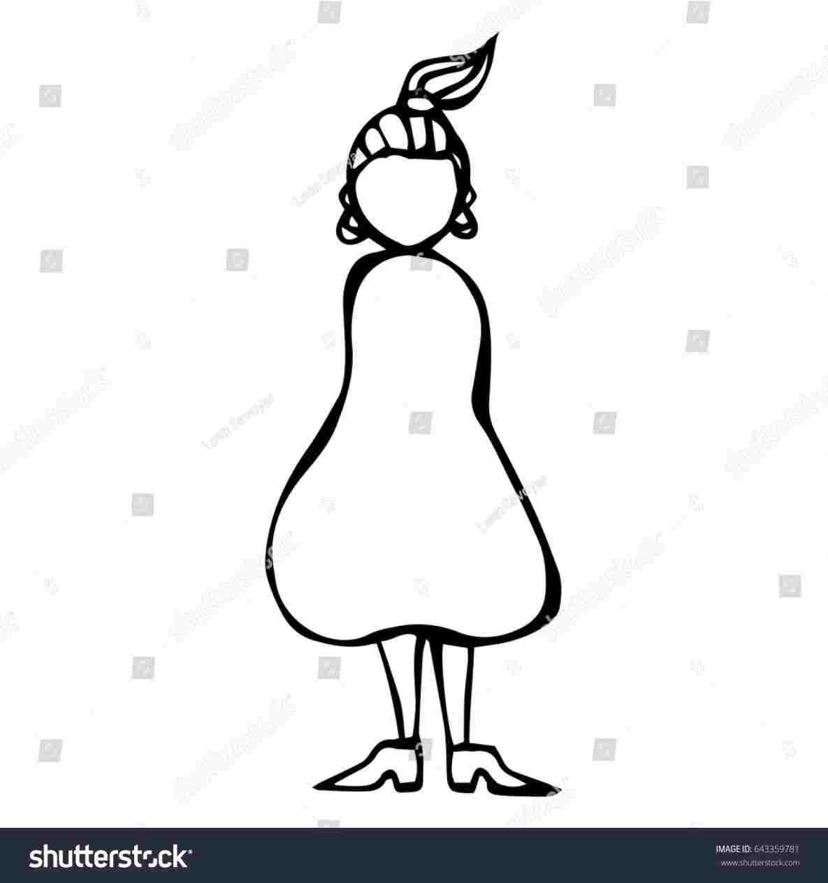 1185x1264 Body Types Women Drawing