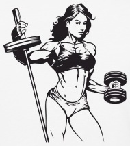 190x213 Female Fitness Bodybuilder With Healthy Livestyle Unisex Baseball