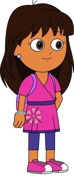 260x620 dora the explorer clip art the explorer cartoon drawing dora