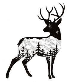 235x276 Image Result For Female Deer Silhouette Tattoos For Guys That I