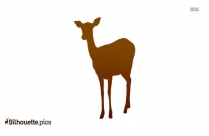 209x136 Baby Deer Silhouette Free Vector Art Silhouette Pics