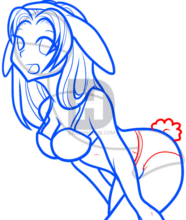 611x720 How To Draw Female Anime, Female Anime, Step