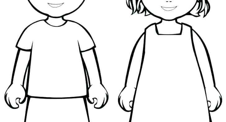 728x393 Body Sketch Outline Figure Sketch Different Poses Template