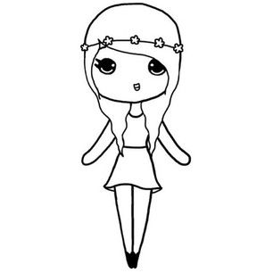 Female Drawing Template | Free download on ClipArtMag