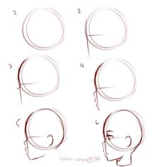 Female Face Drawing Reference
