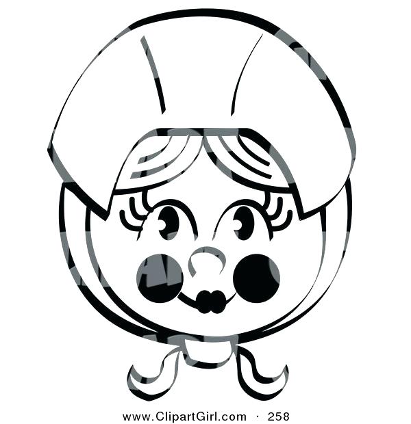 600x620 Native Boy And Pilgrim Girl Templates